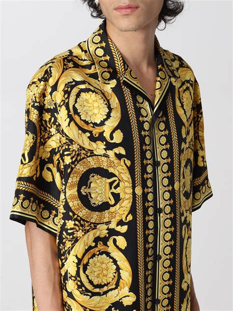 camisas versace precios|camisa Versace hombre.